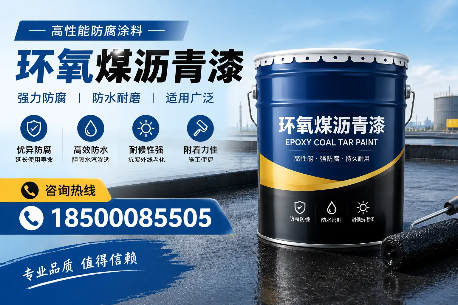 环氧煤沥青漆的主要成分与功能，澄迈用户深度了解
